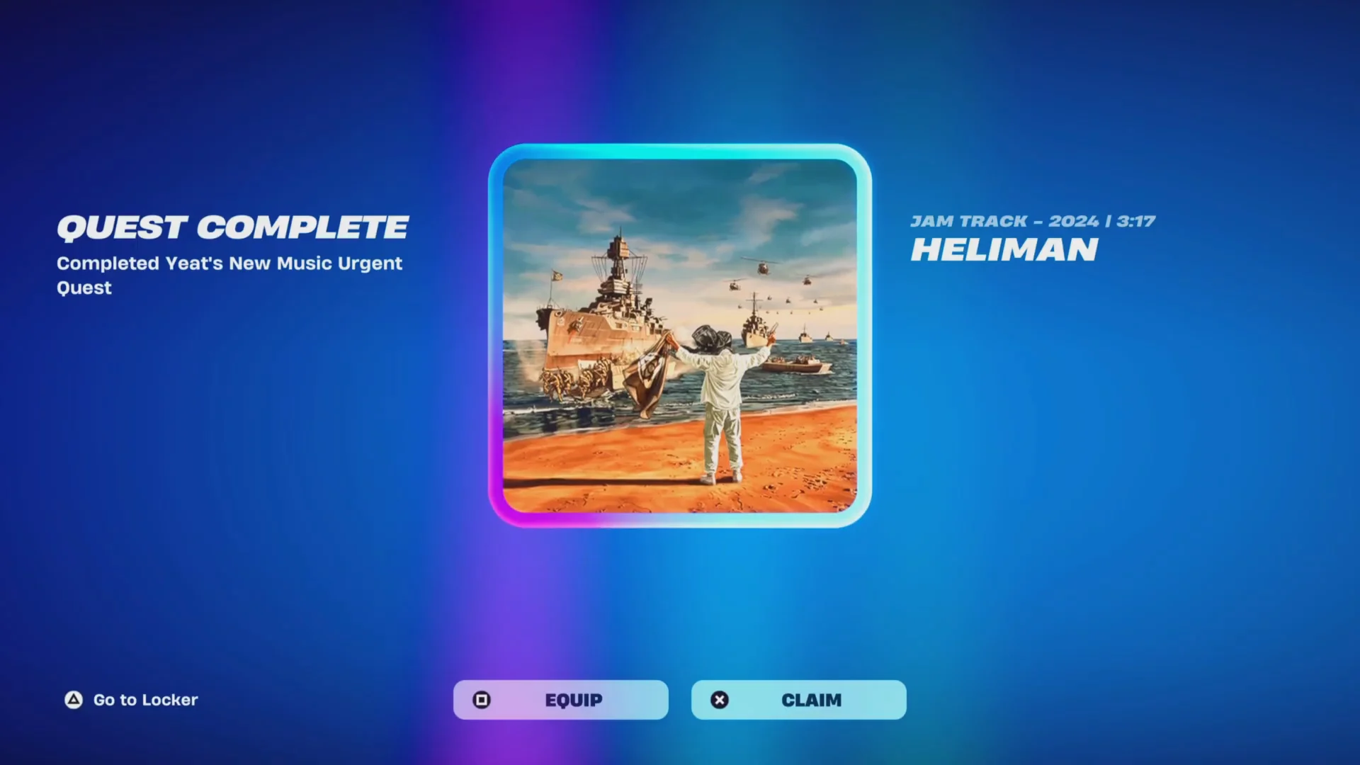Fortnite: How to Get the Free HeliMan Jam Track from Yeat’s Quest