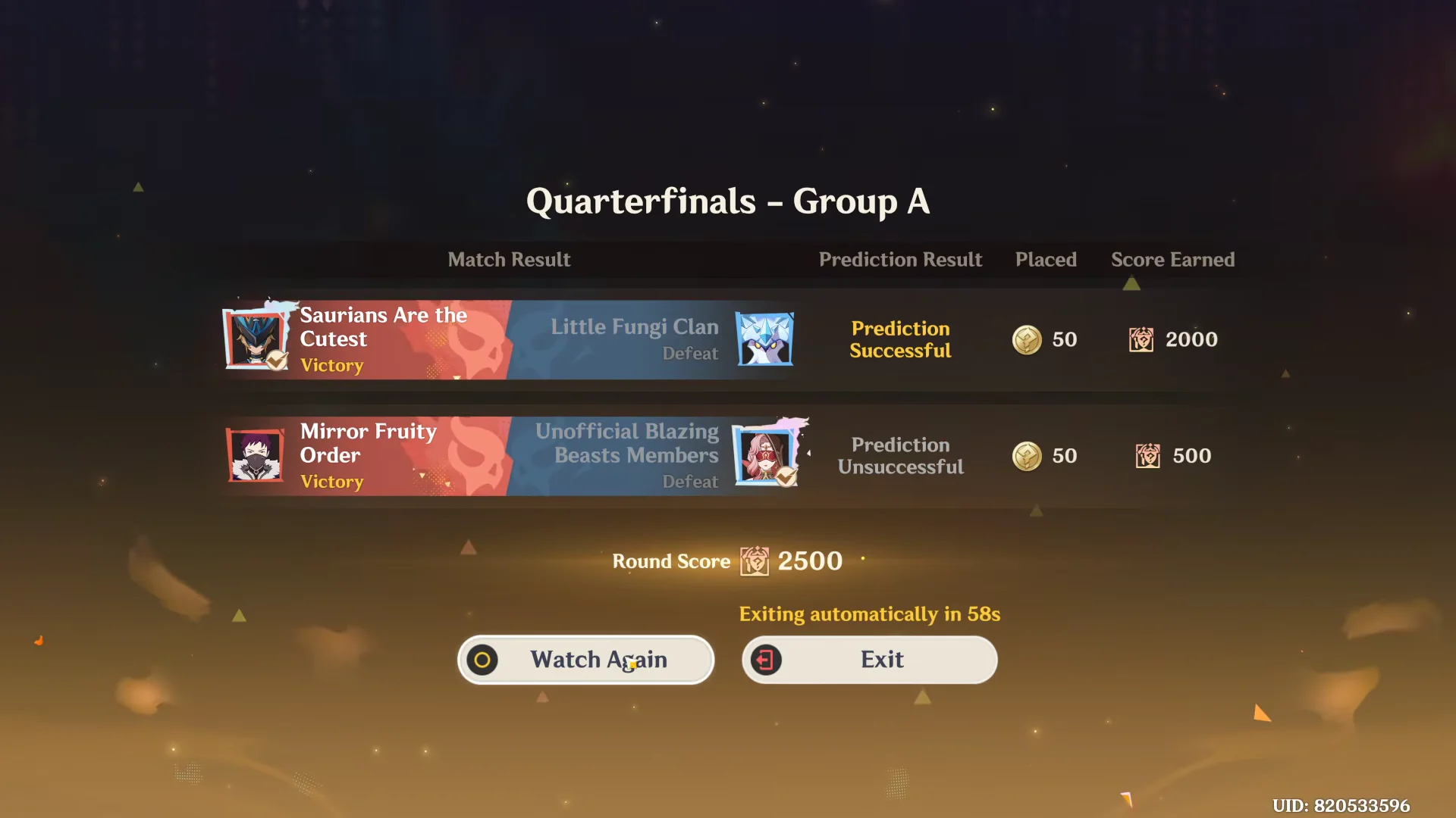 Quarterfinals