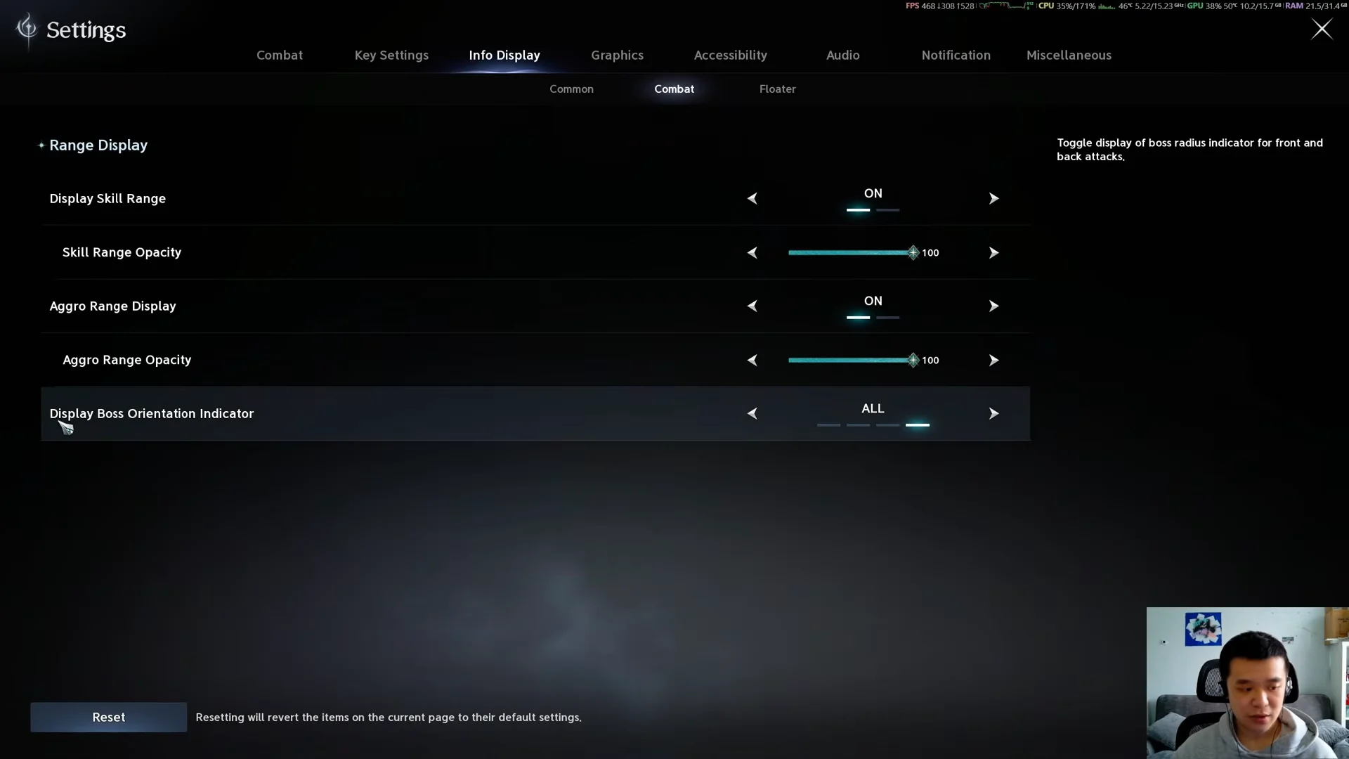 Configuring Indicator Setting
