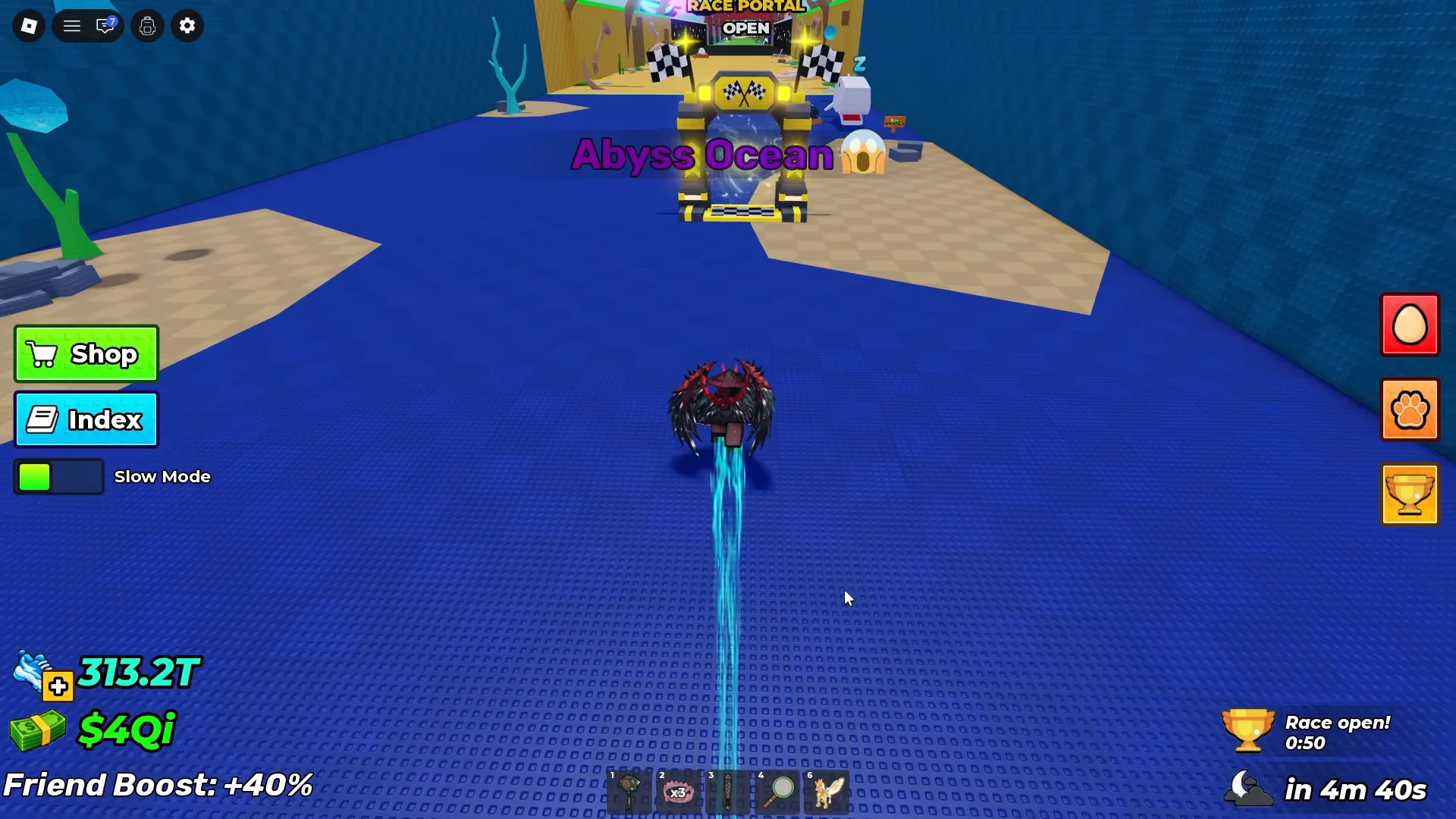 Traveling to Race Portal