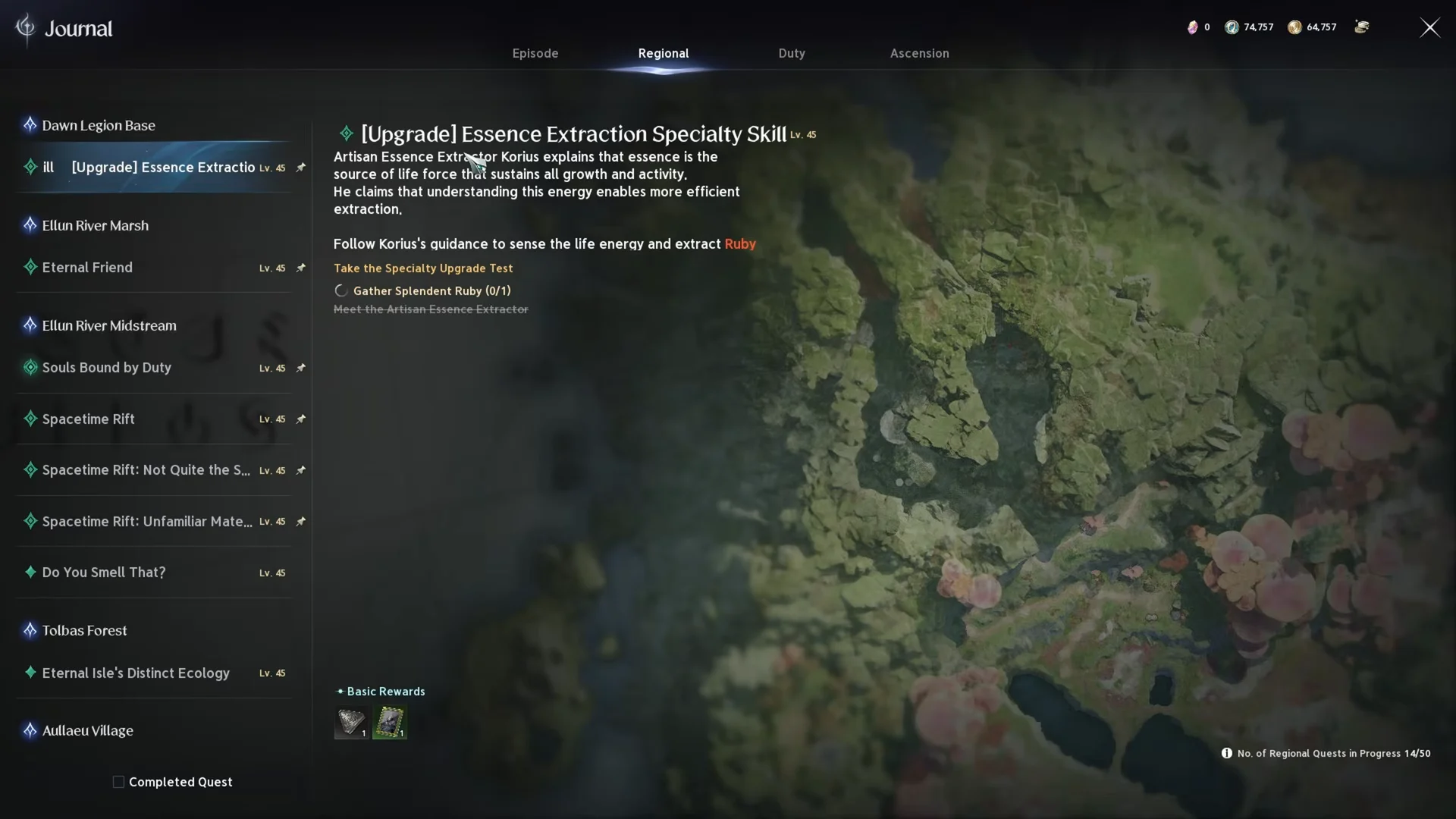 Rank Upgrade Quest Requirement