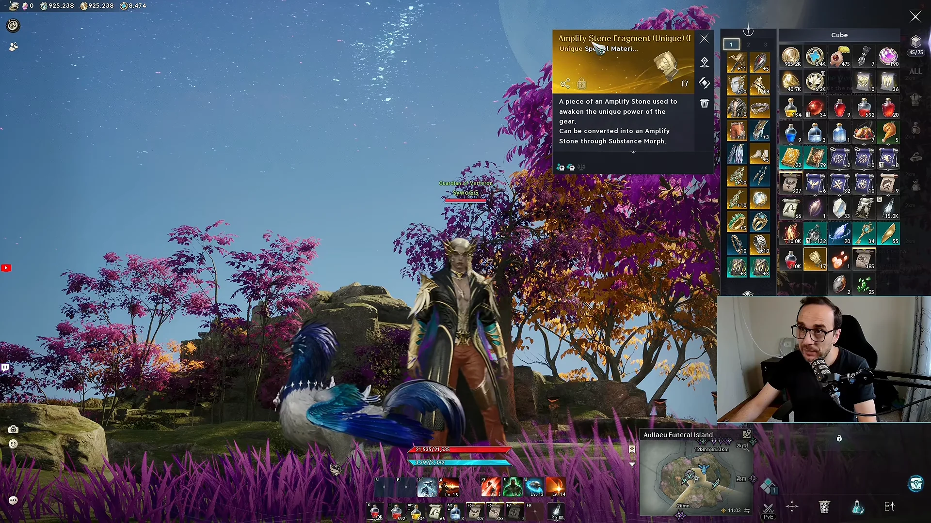 Enhancing Gear Past +15 with Amplify Stones