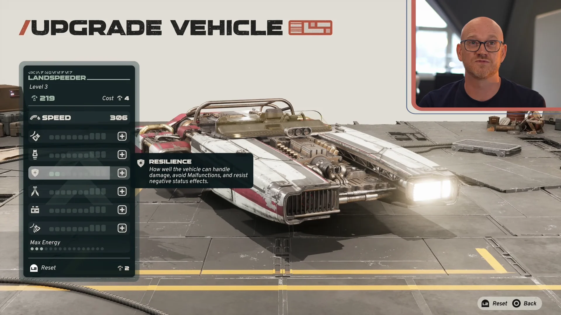 Mark's Brawler Landspeeder Build Setup