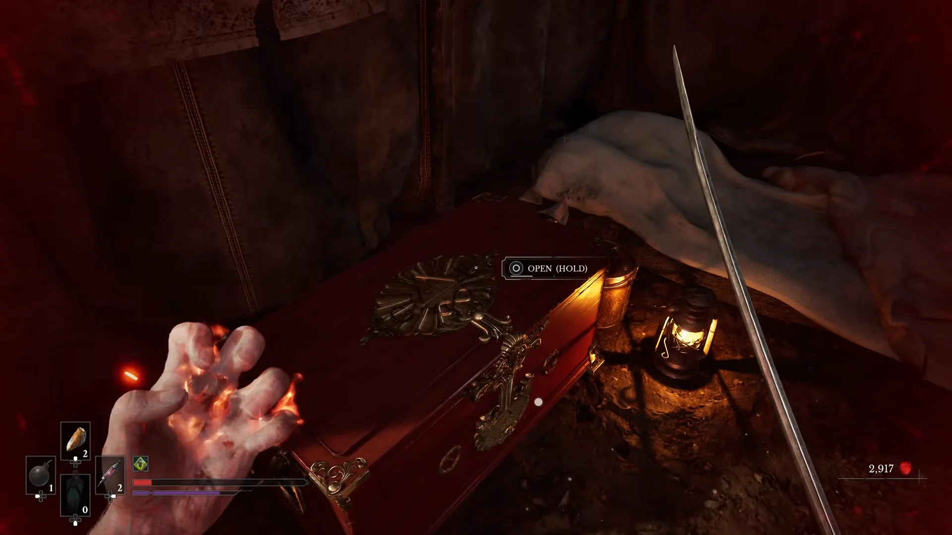Opening the Red Chest