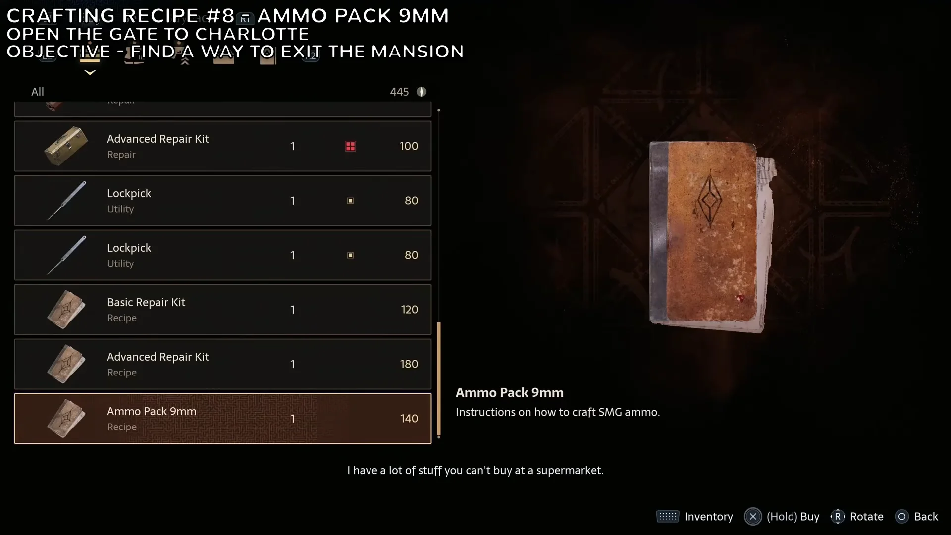 Recipe #8: Ammo Pack 9mm