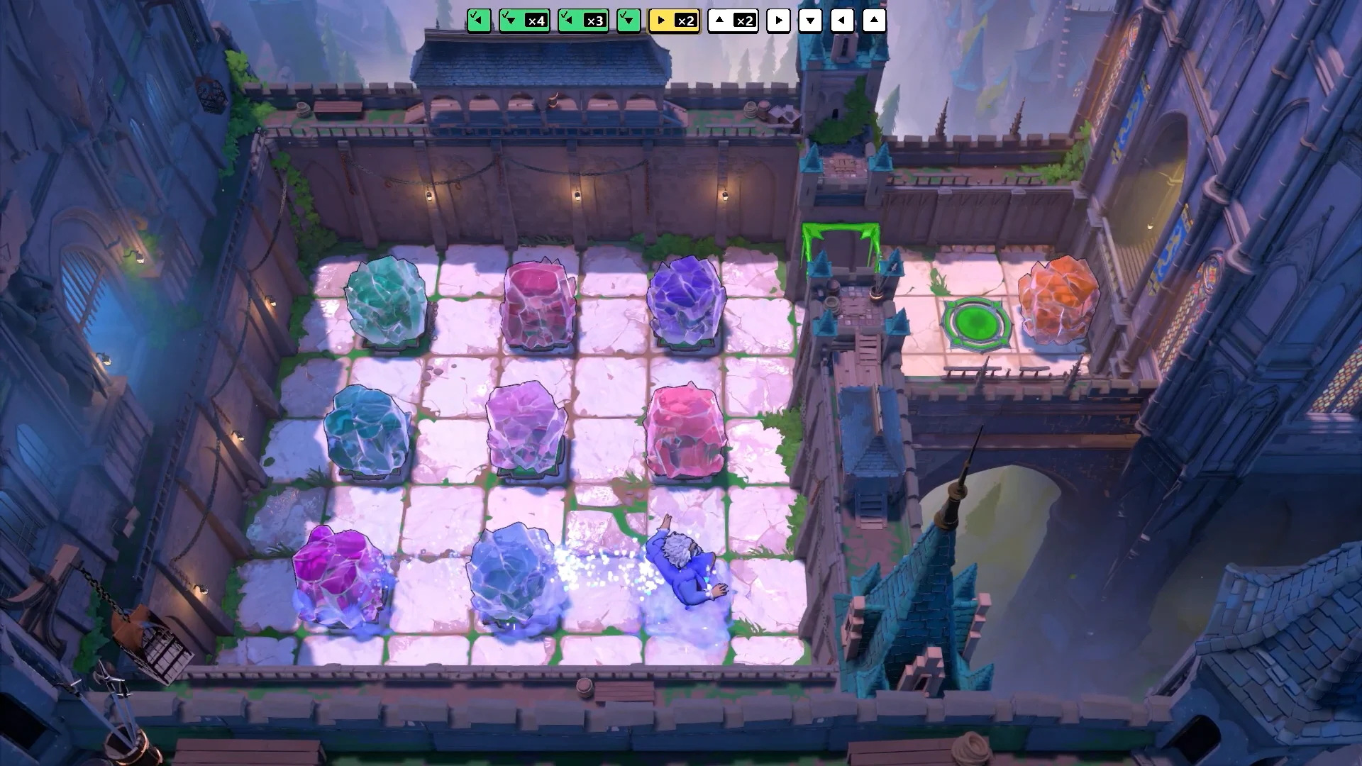 Puzzle 11: Isidore 3x3 Crystal Grid