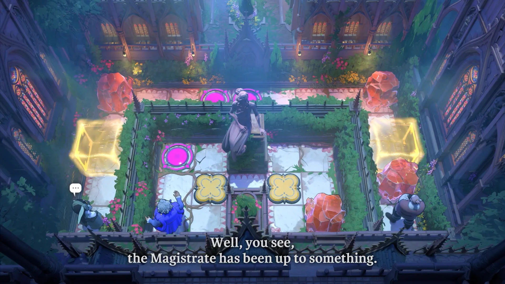 Puzzle 16: Trio Garden Courtyard