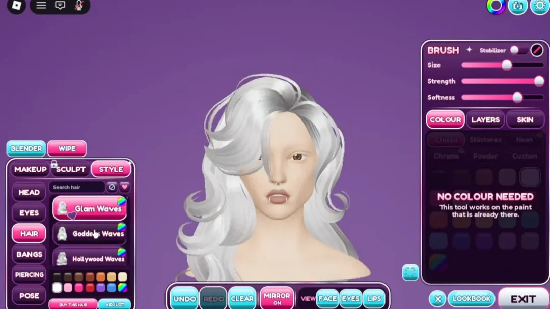Navigating to Style and Hair Category