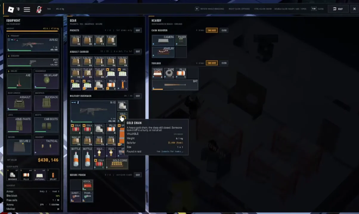 Looting Miller Hardware