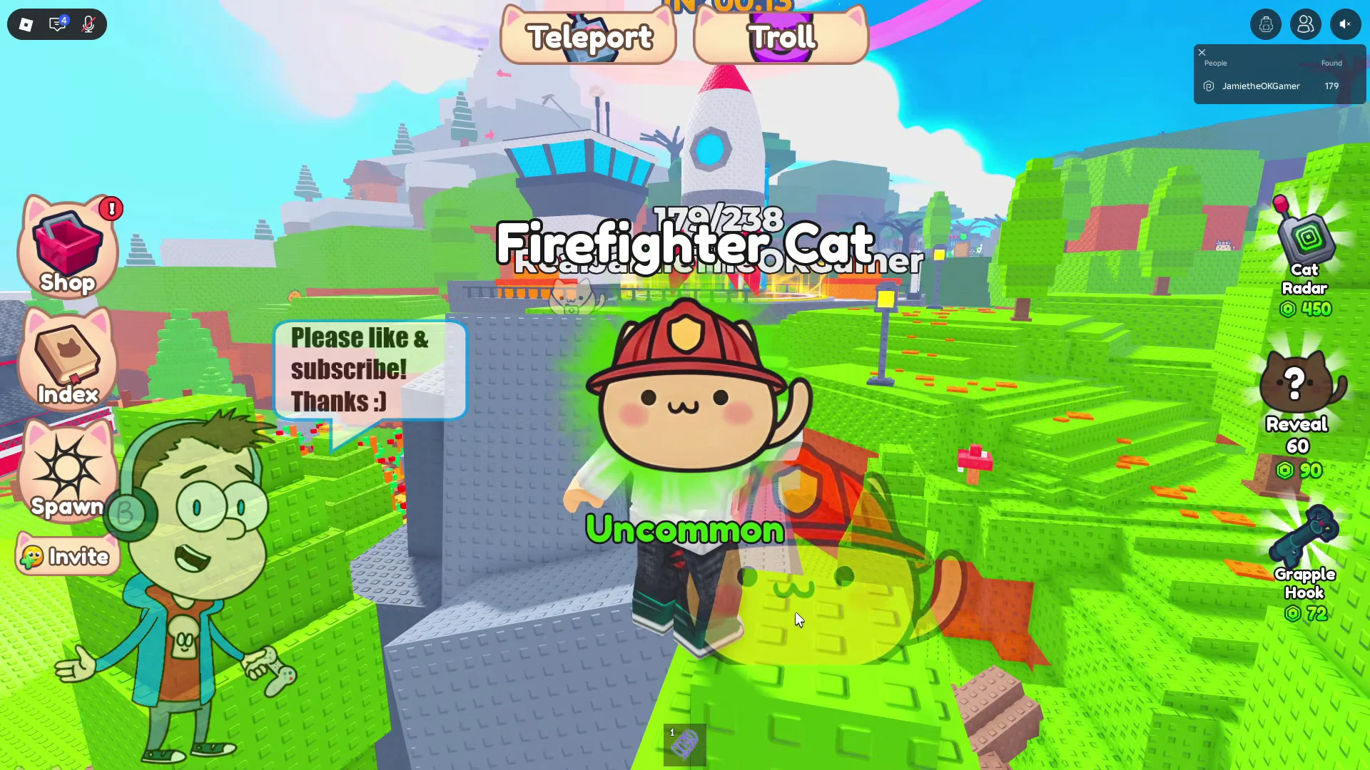 Finding Firefighter Cat