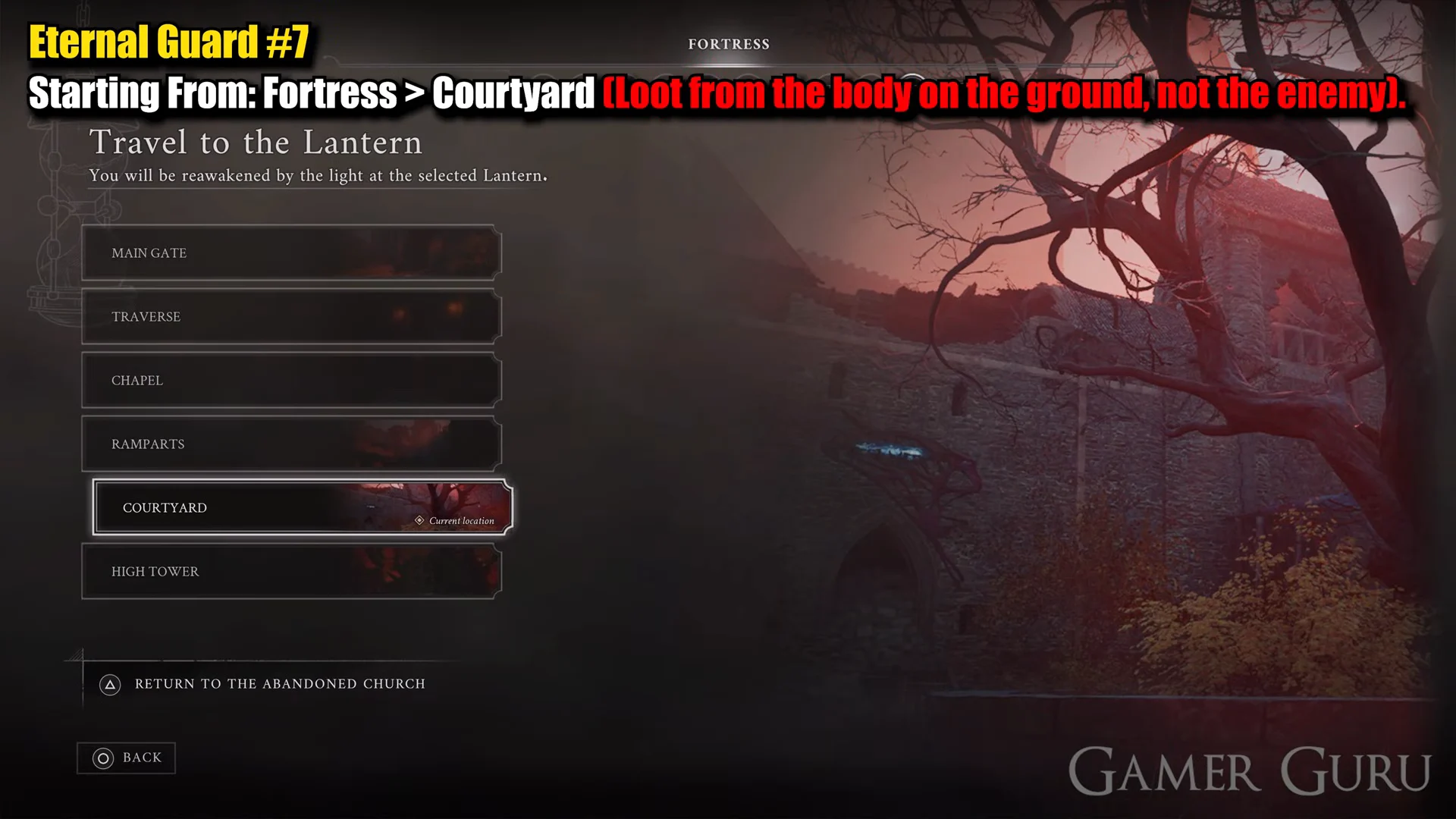 Eternal Guard #7 Location