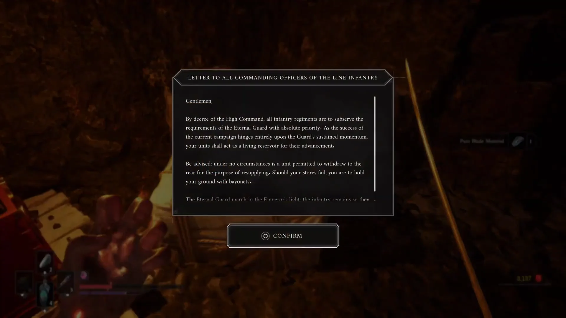Looting the Red Chest and Letter