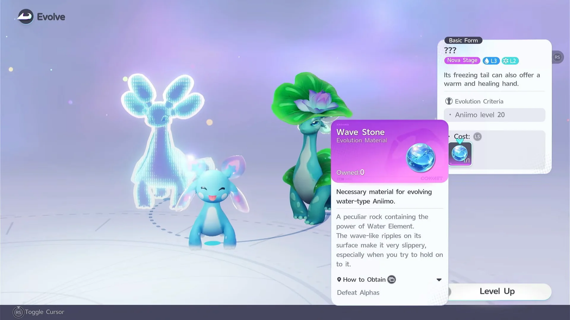 Pranky Evolution Screen & Wave Stone