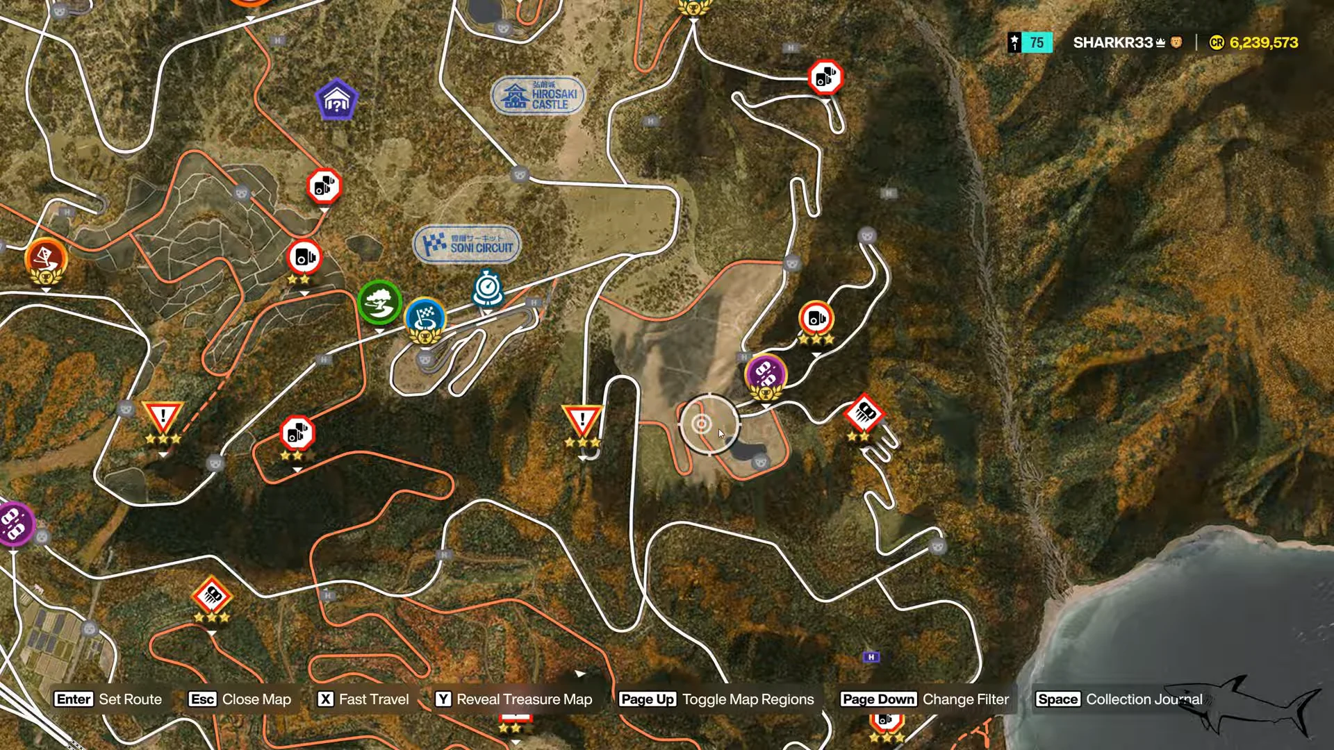 Treasure Hunt Location (Takashiro Region)