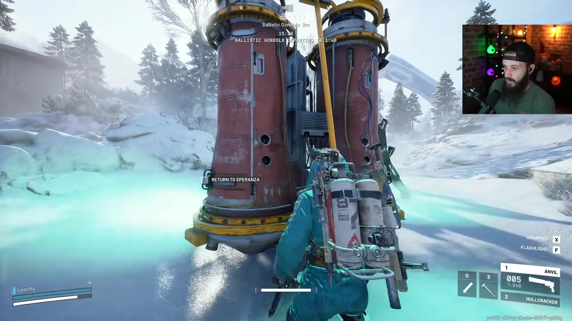 Extraction on Pendola Pass