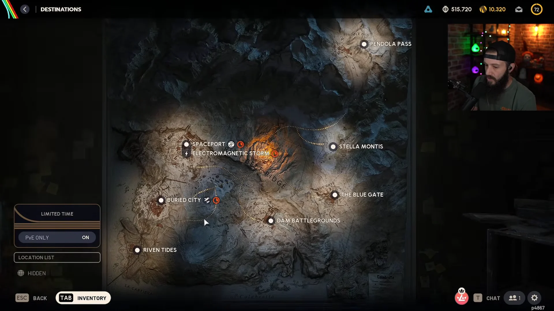 Checking Buried City PvE Options