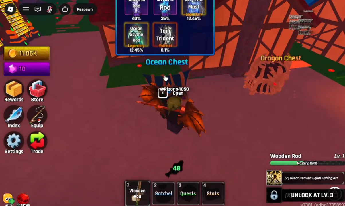 Checking Chests & Store