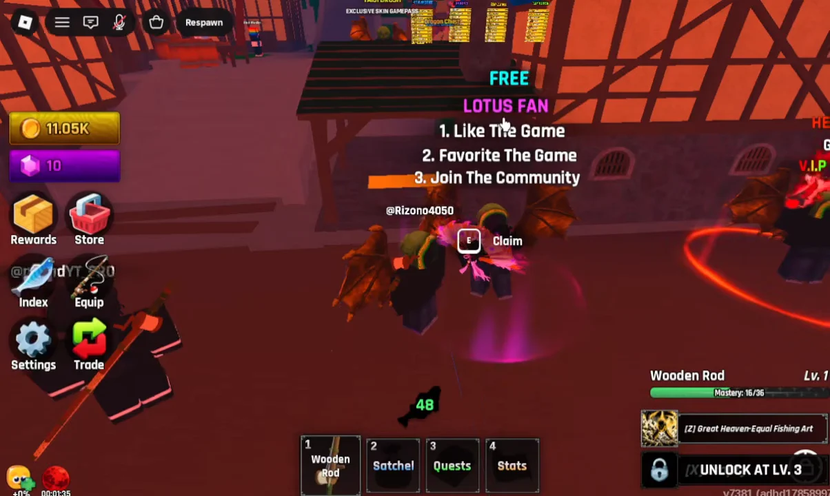 Free Lotus Fan Circle