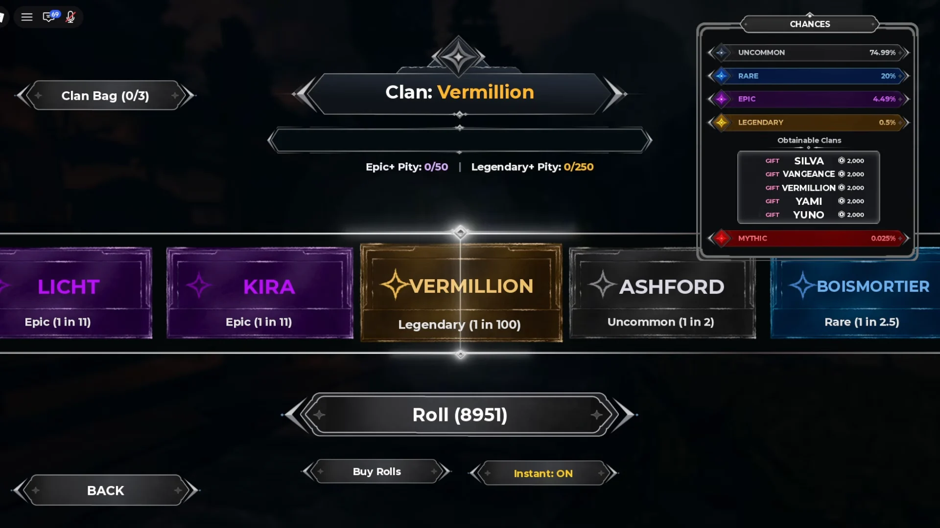 Clan Rolling
