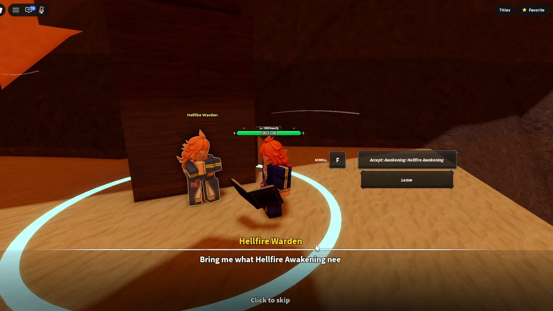 Locating Hellfire Warden