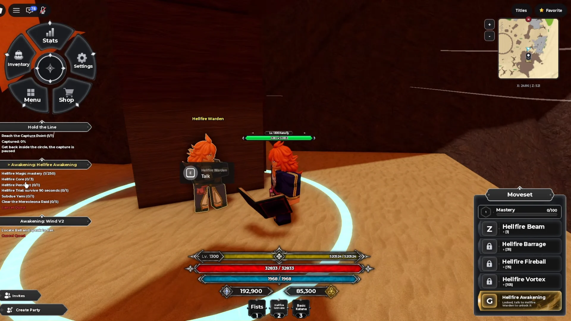 Accepting Hellfire Awakening Quest