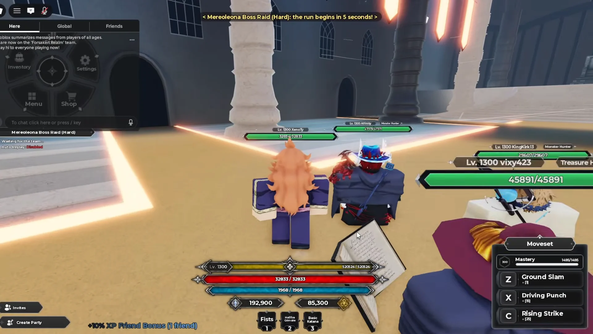 Mereoleona Boss Raid (Hard)