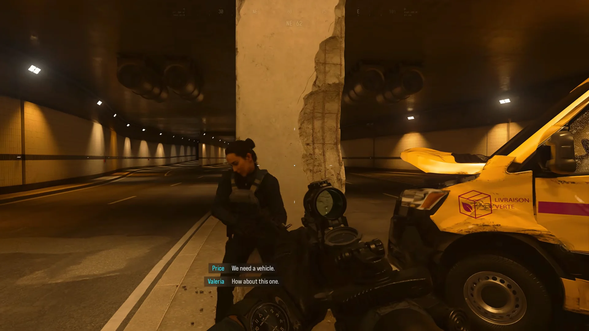 Tunnel shootout & vehicle switch