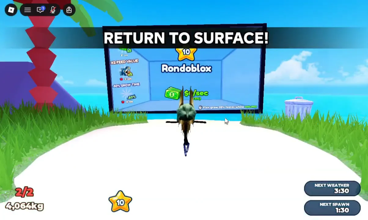 Returning to Surface