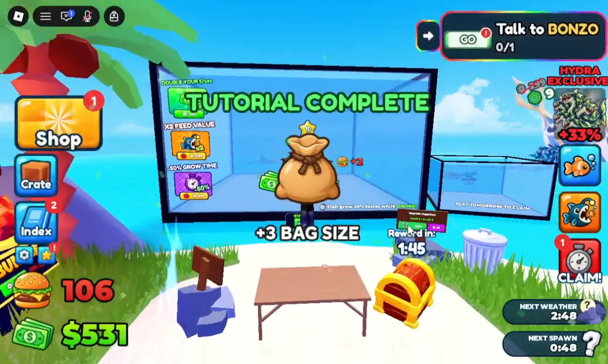 Tutorial Completion