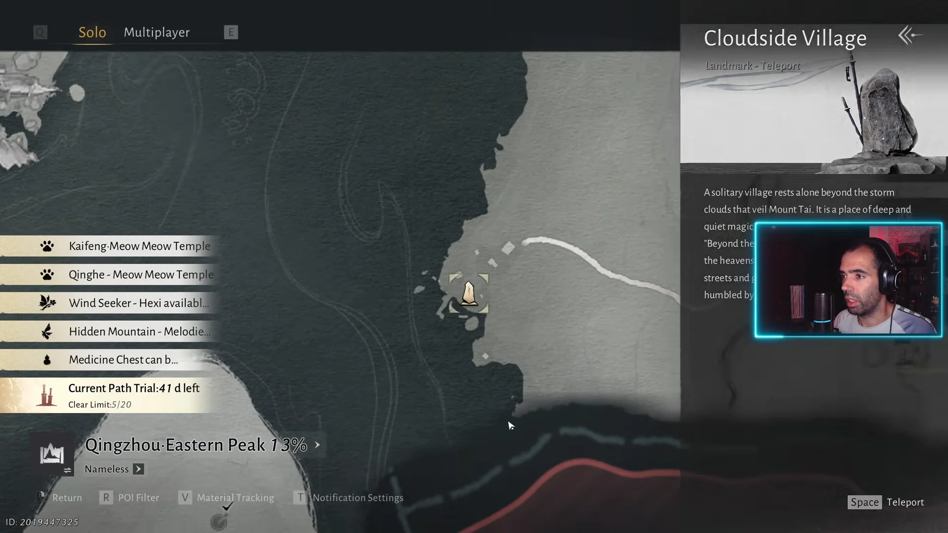 Menu Navigation & Fast Travel