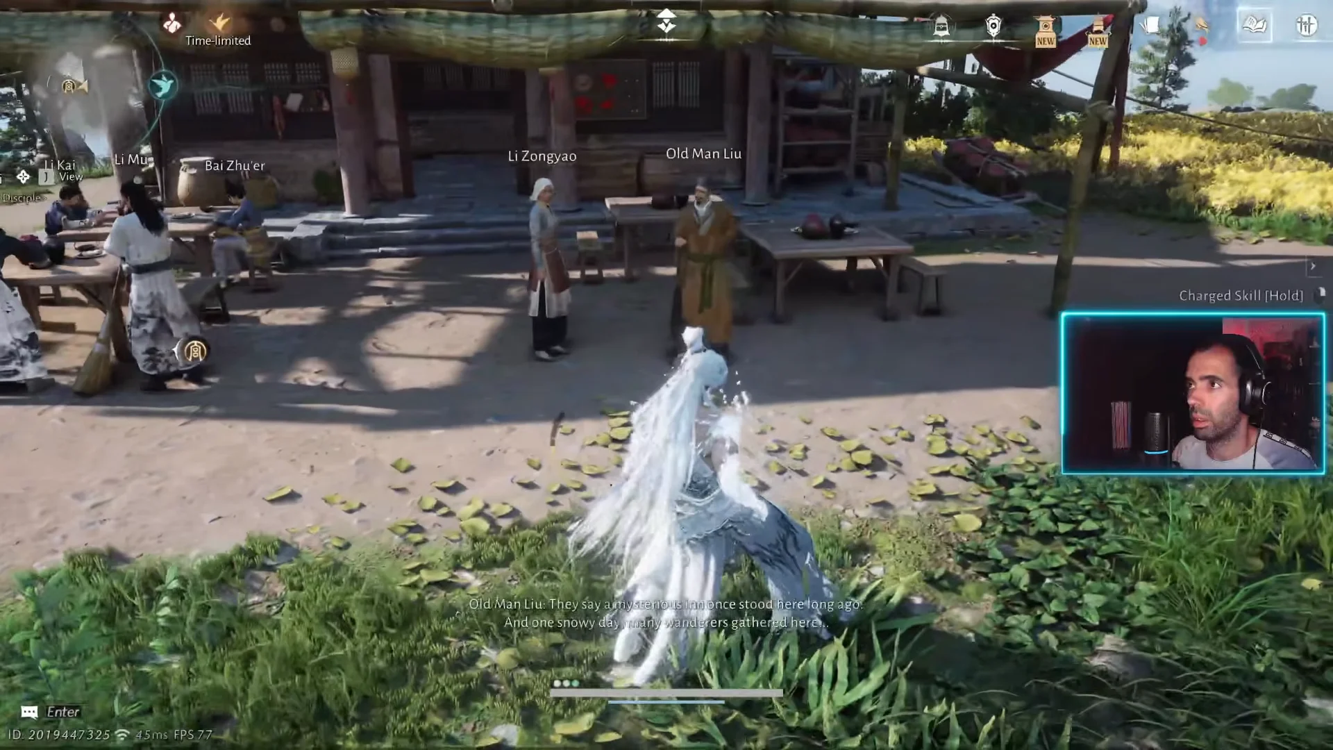 Speaking with Old Man Liu