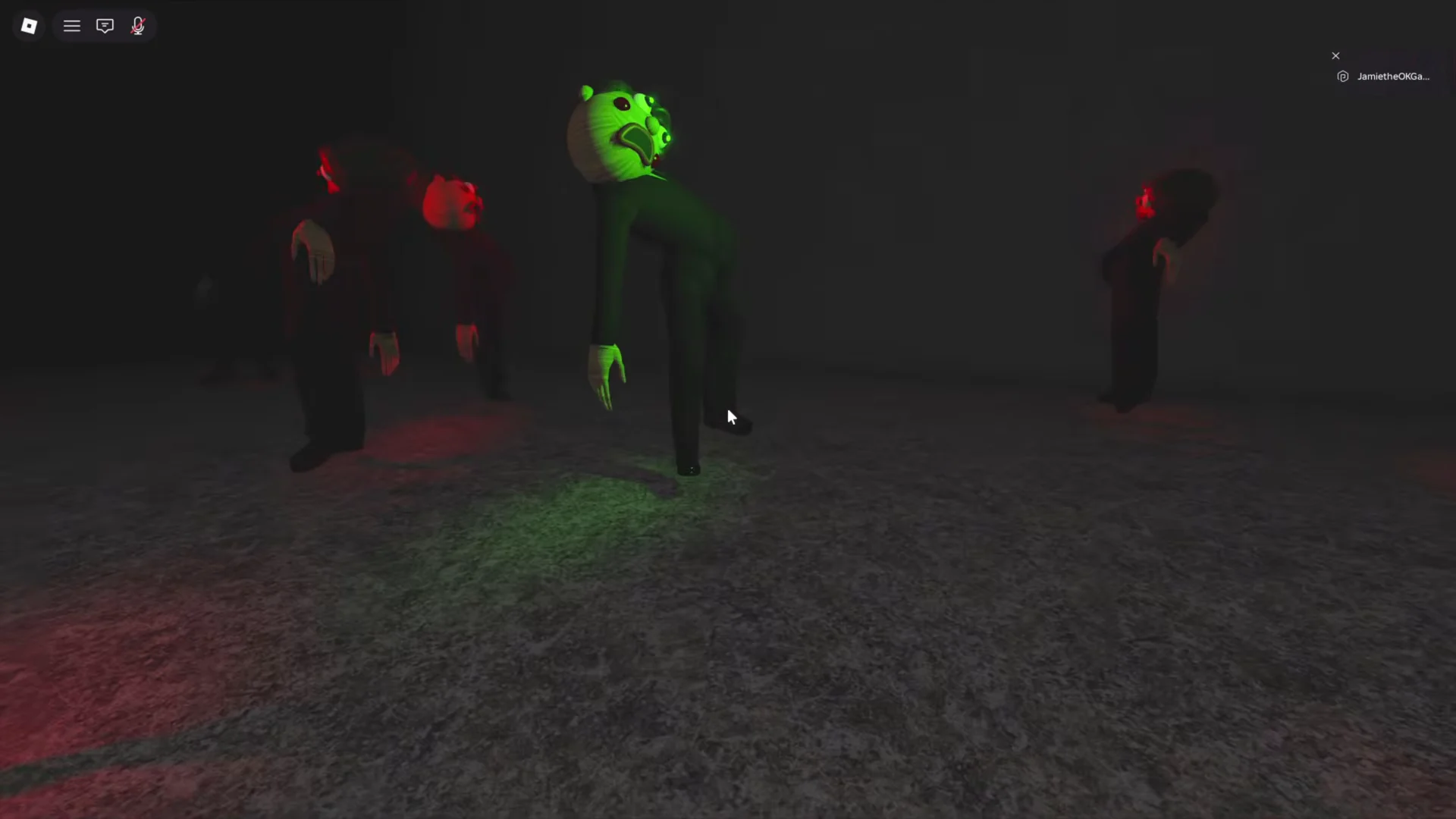 Teleported Back into Room