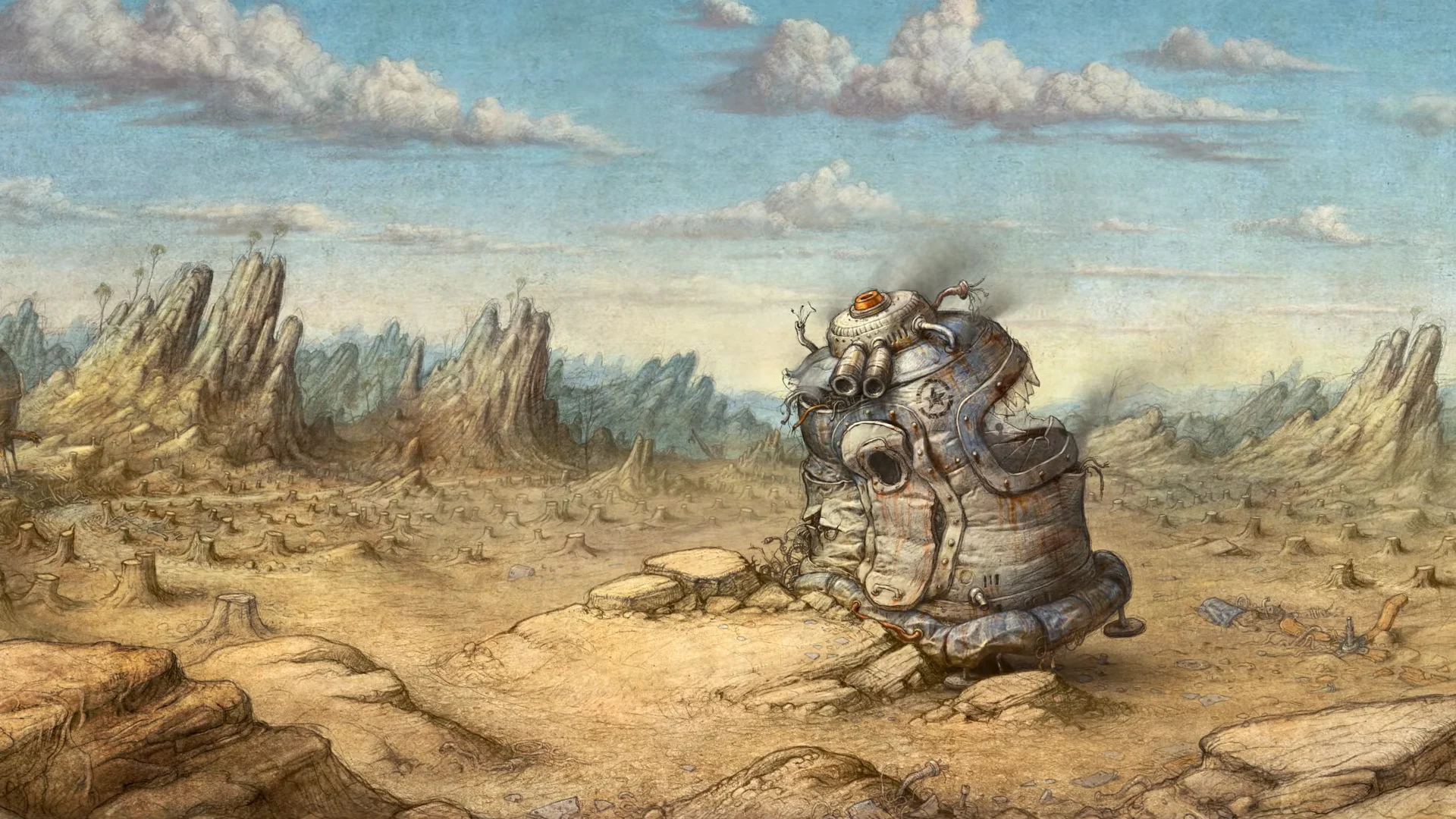 Desert landscape