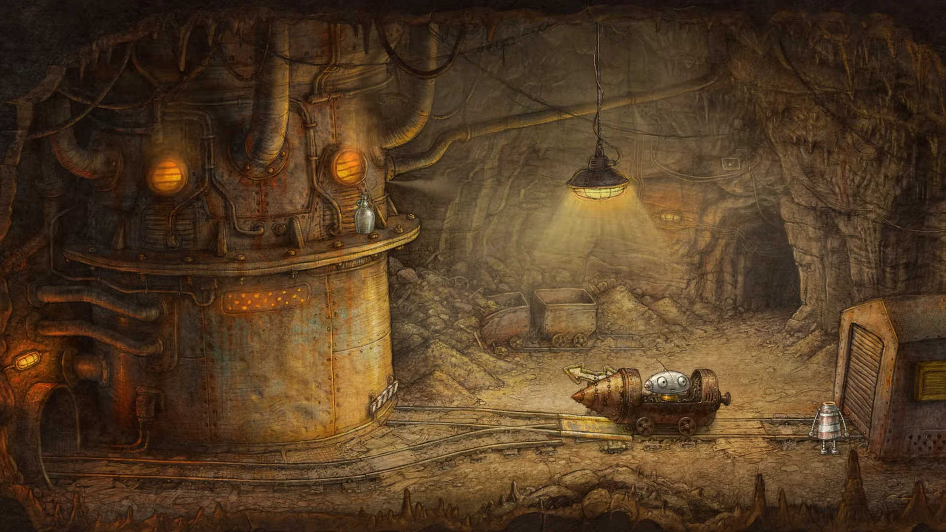 Mine cavern