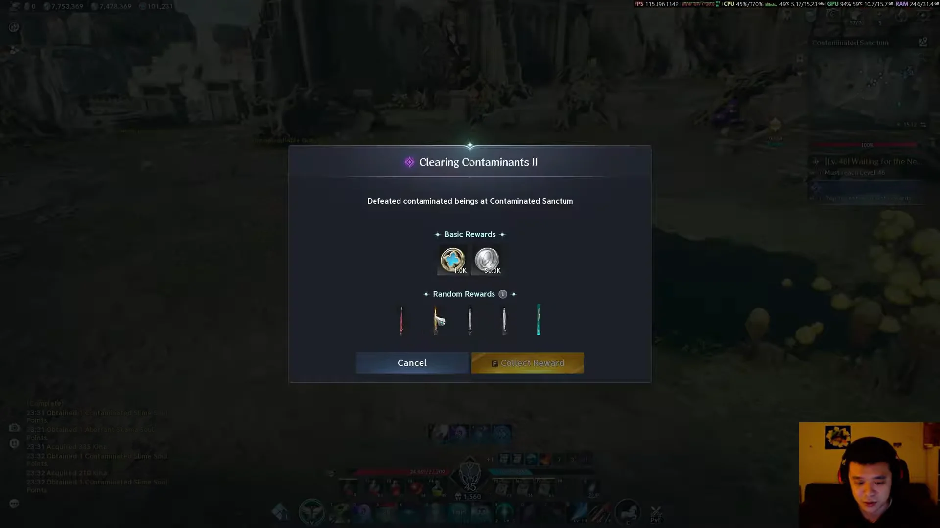 Completing Mission and Claiming Rewards
