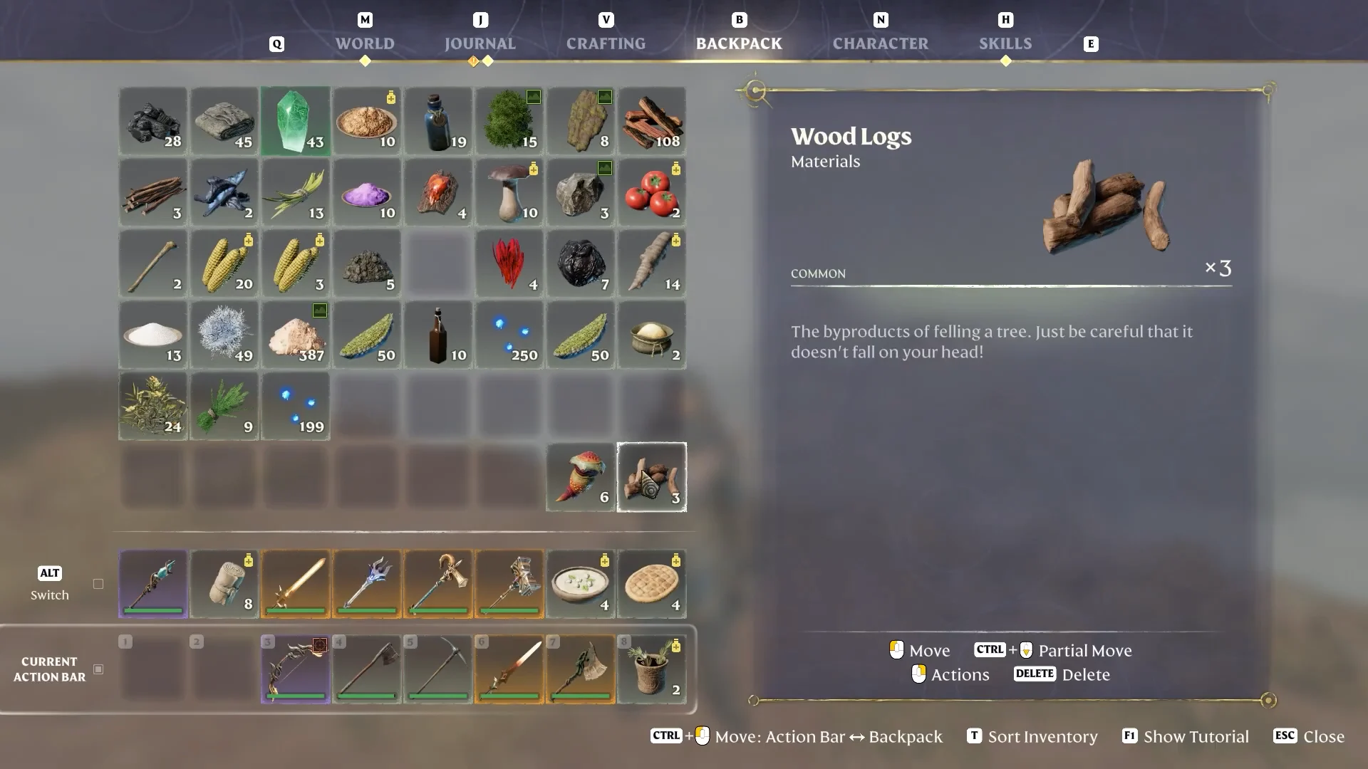 Wood Logs item