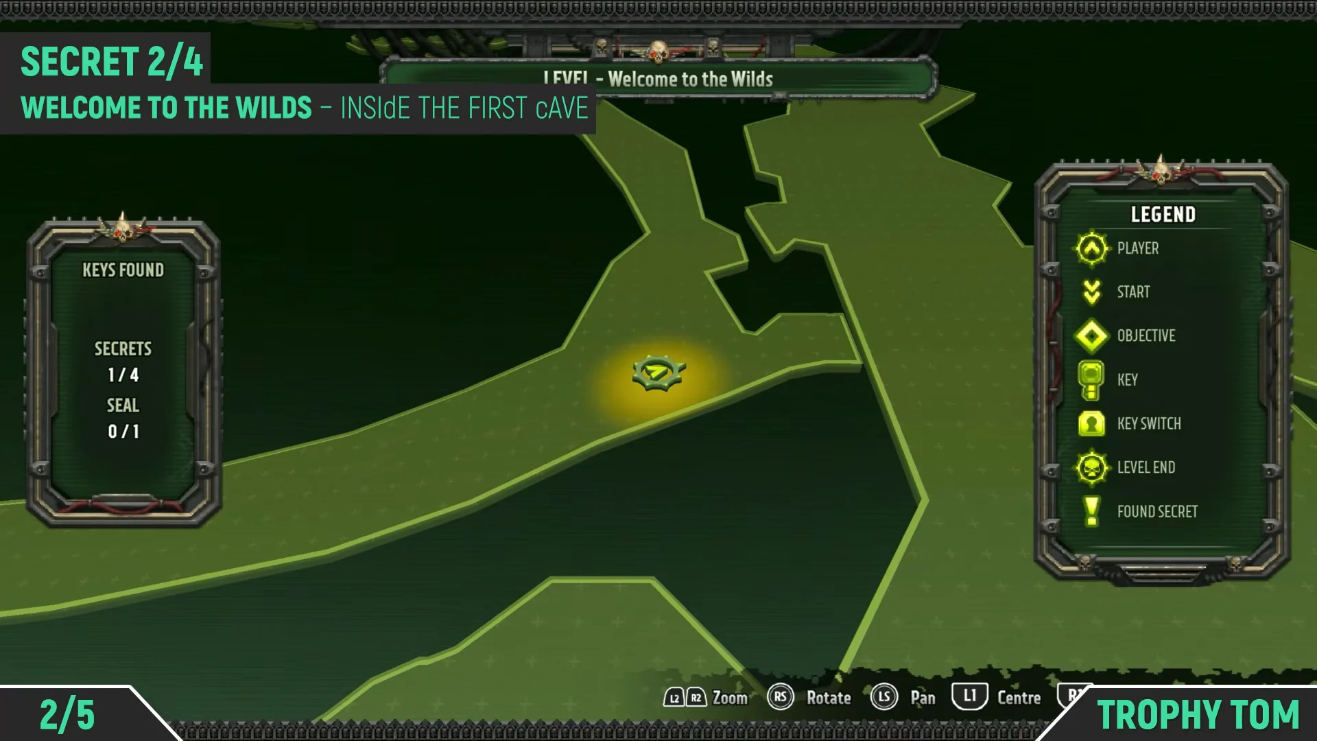 Secret 2/4 Map & Path