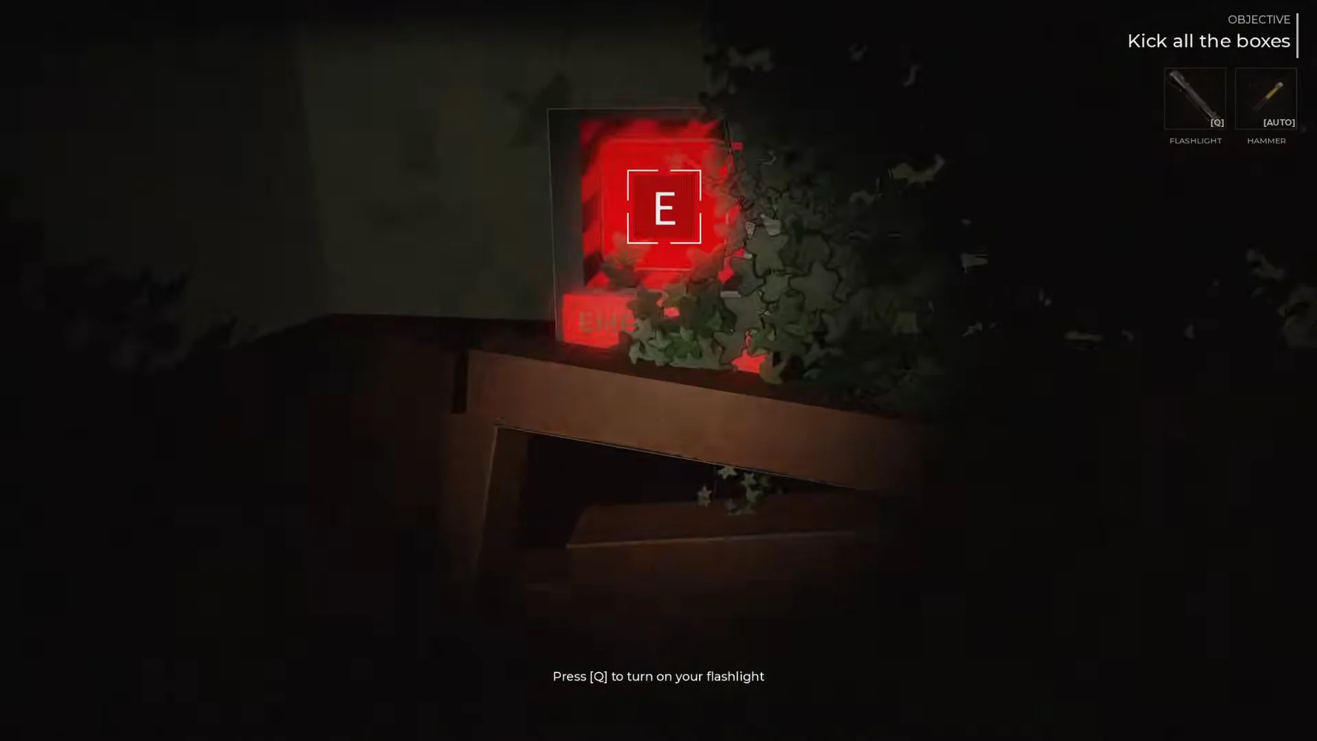 Room 3 Flashlight & Button