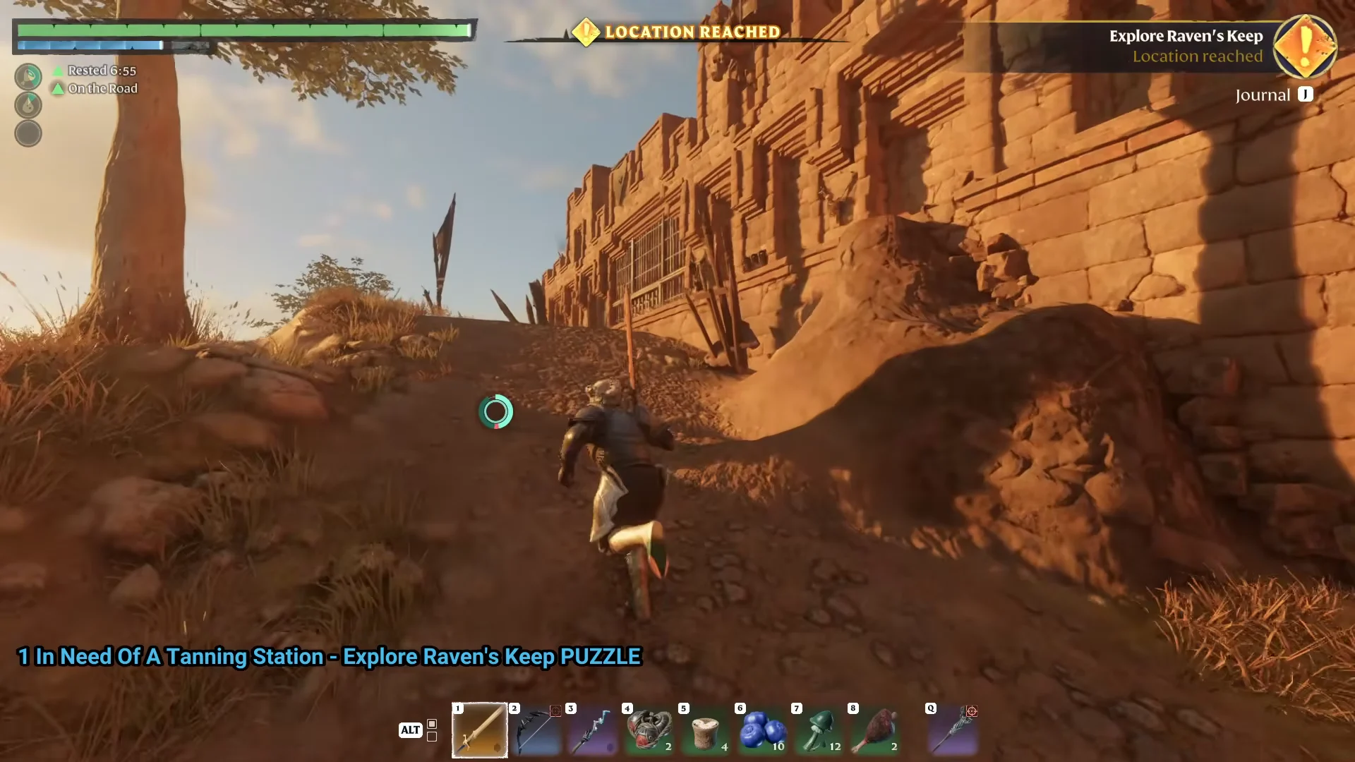 exploring Raven's Keep