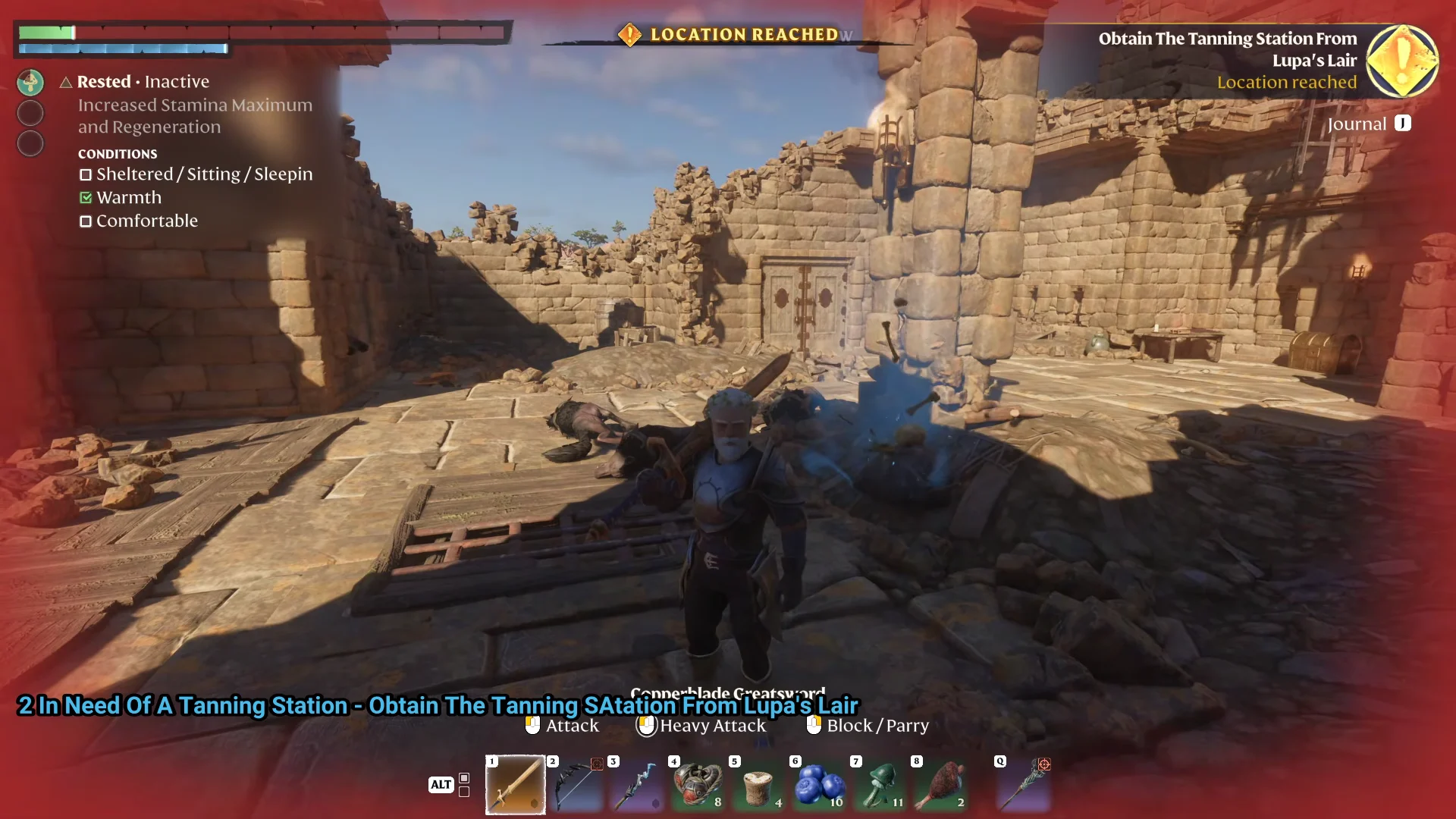 Lupa's Lair reached