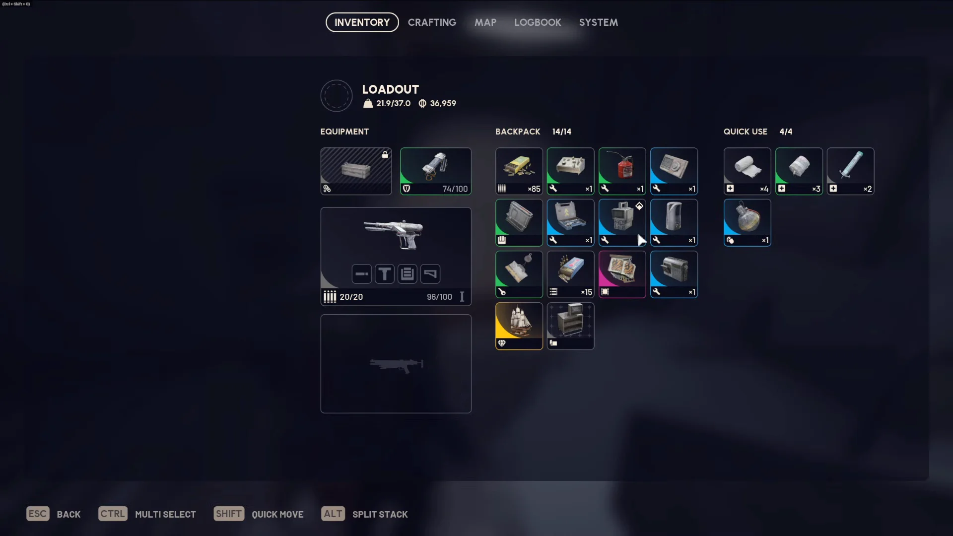 Looting Results & Loadout Review