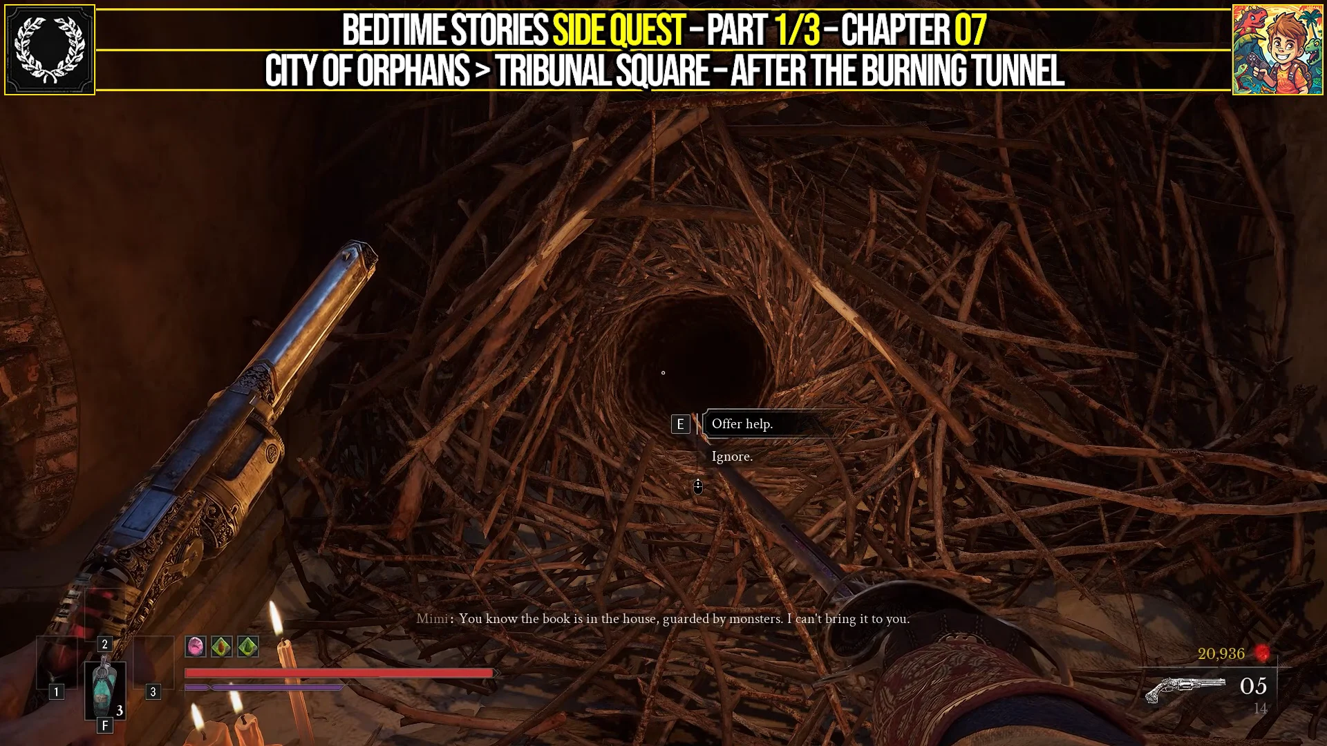 Finding the Burrow & Starting Quest