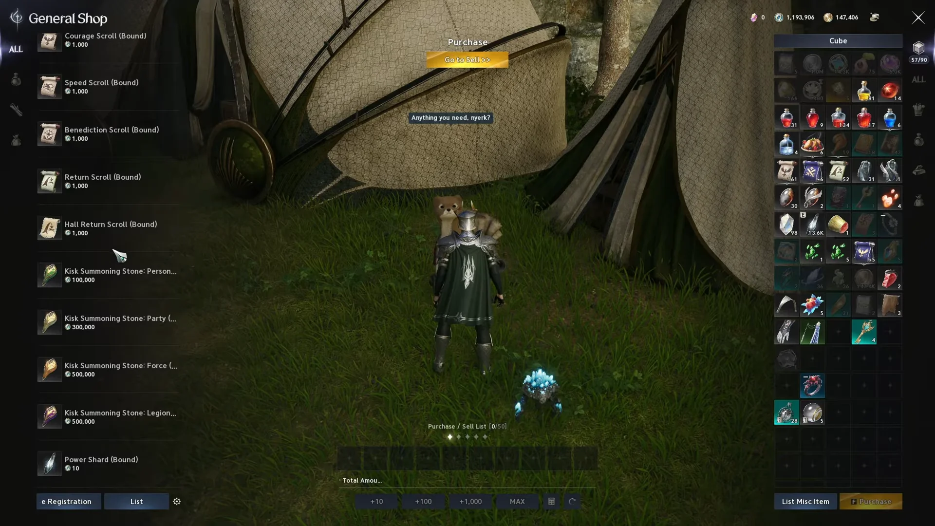 Buying from General Goods Merchants