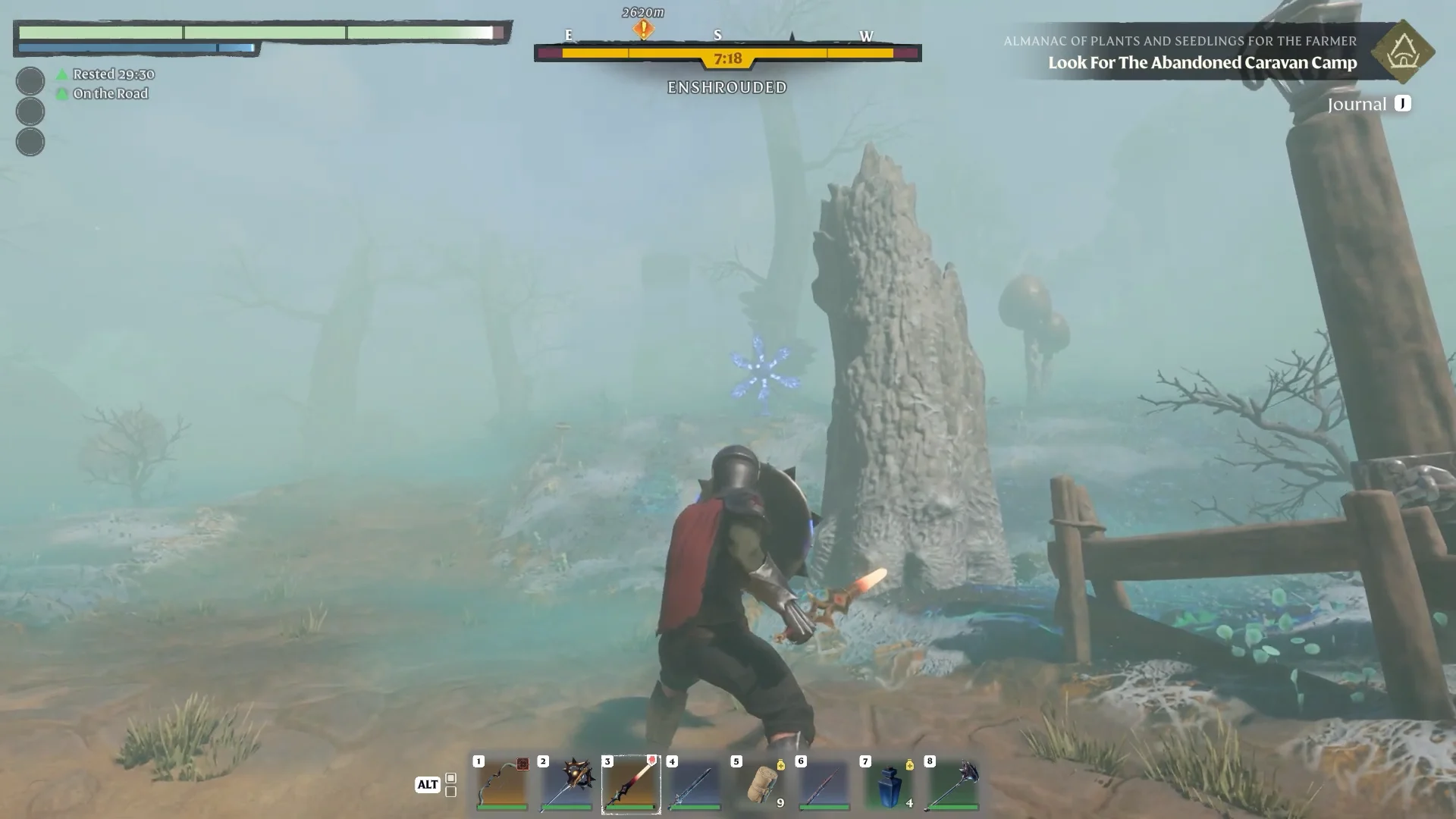 entering the Revelwood Shroud