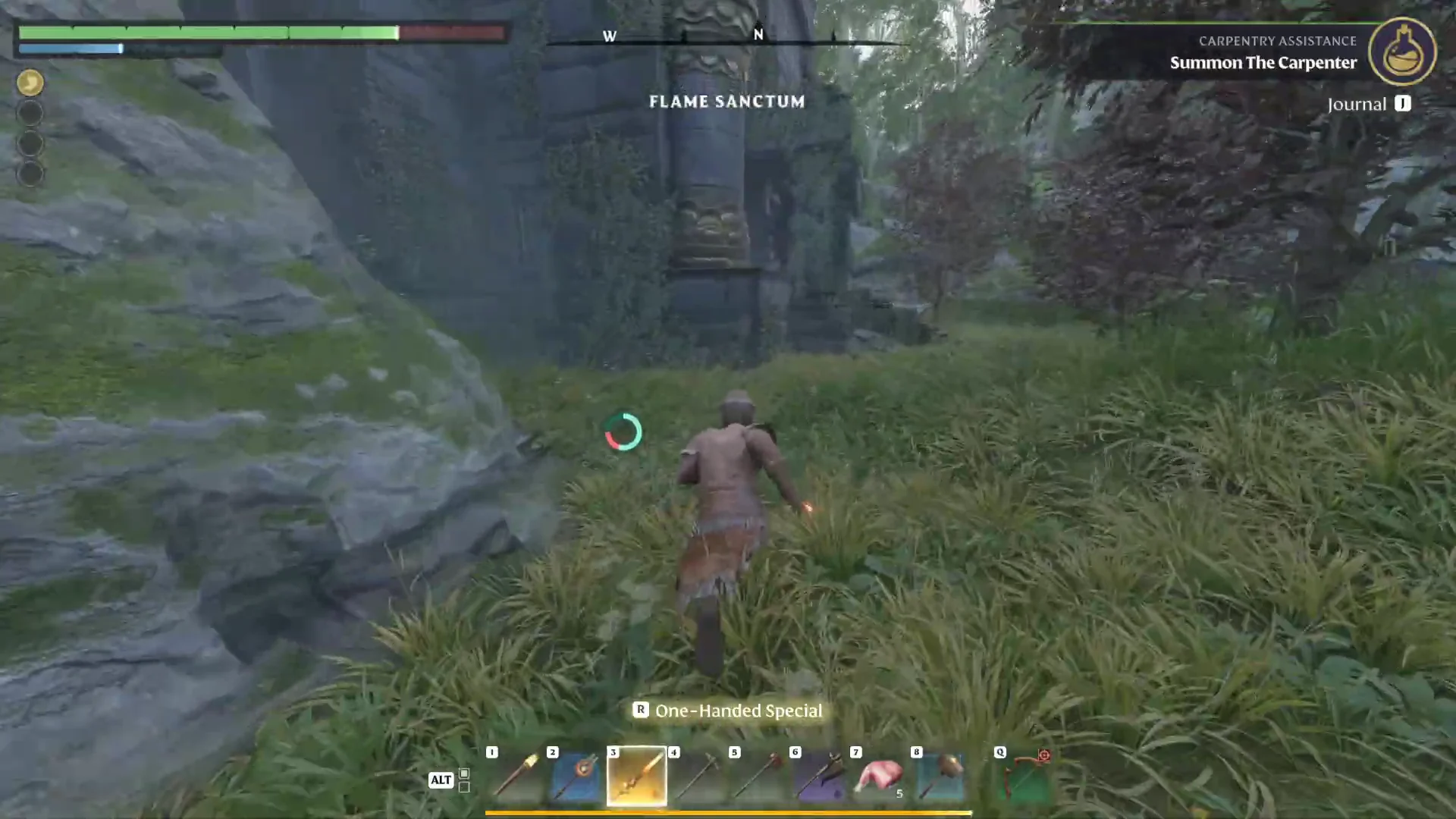 Approach to Flame Sanctum