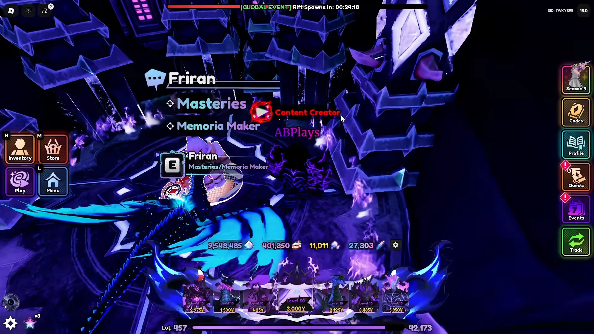 Accessing Memoria Maker NPC Friran