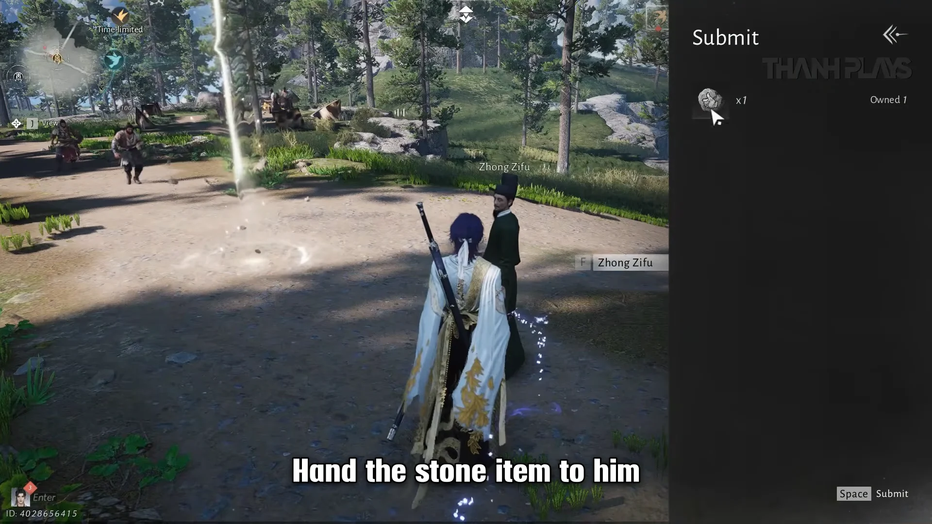 Handing Over the Stone Shard