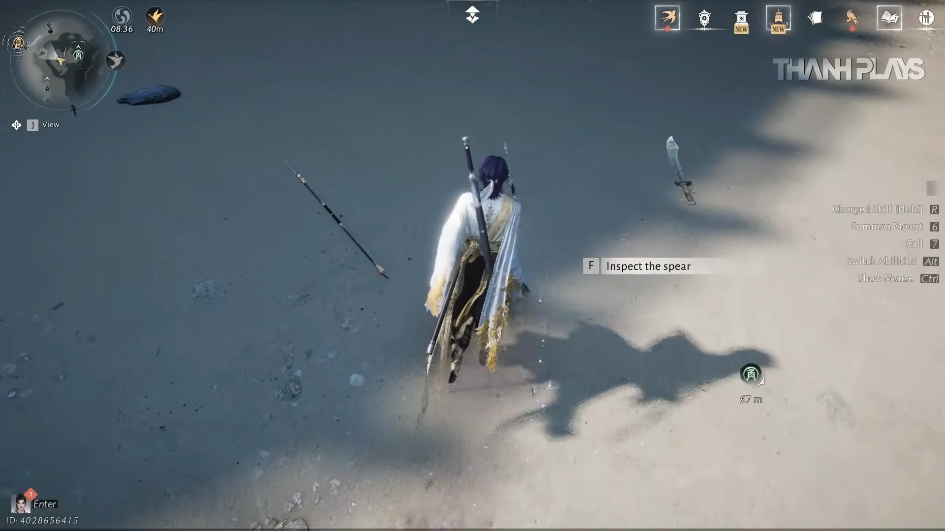 Locating the Old Man & Inspecting Beach Weapons