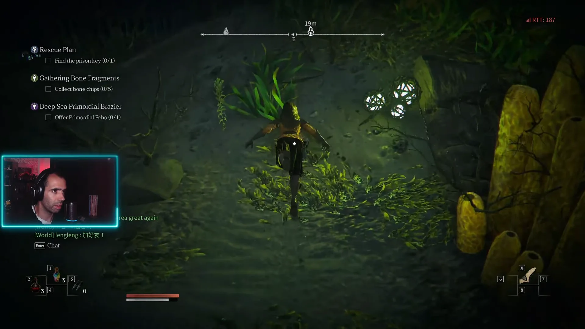 Diving for Prison Key