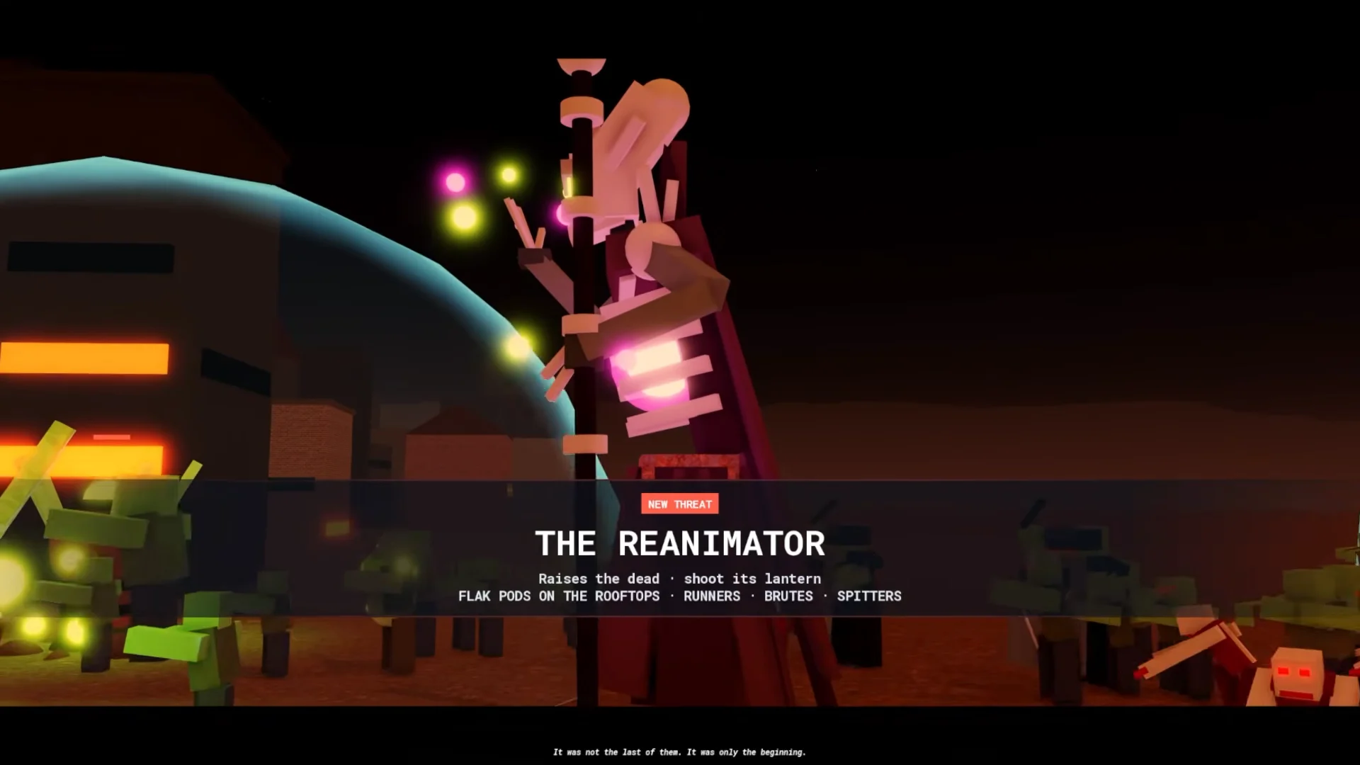The Reanimator Threat Cutscene